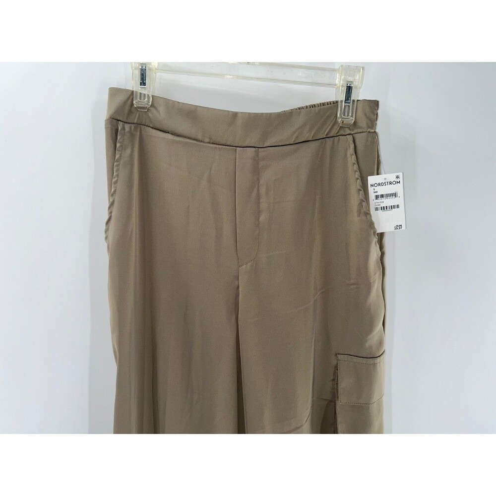 Women's RDI Pull On Khaki Cargo Pants in Dune Size S - Picture 2 of 8